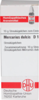MERCURIUS DULCIS D 12 Globuli - 10g