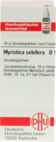 MYRISTICA SEBIFERA D 12 Globuli - 10g