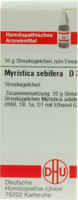 MYRISTICA SEBIFERA D 30 Globuli - 10g
