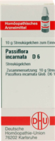 PASSIFLORA INCARNATA D 6 Globuli - 10g
