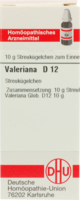 VALERIANA D 12 Globuli - 10g - U - Z