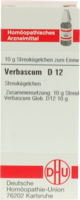 VERBASCUM D 12 Globuli - 10g - U - Z