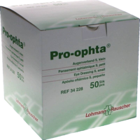 PRO-OPHTA Augenverband S klein - 50Stk