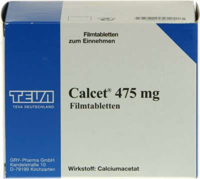 CALCET 475 mg Filmtabletten - 100Stk