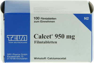 CALCET 950 mg Filmtabletten - 100Stk