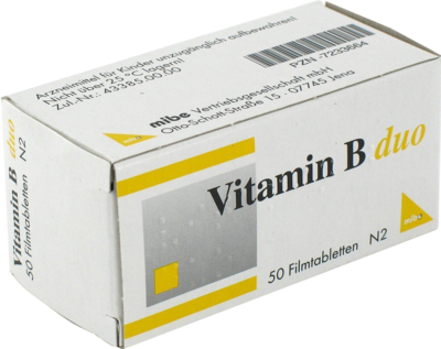 VITAMIN B DUO Filmtabletten - 50Stk