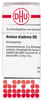 ARANEA DIADEMA D 6 Globuli