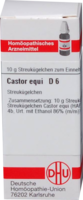 CASTOR equi D 6 Globuli - 10g