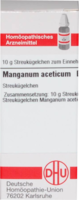 MANGANUM ACETICUM D 12 Globuli - 10g