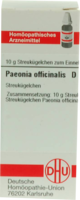 PAEONIA OFFICINALIS D 6 Globuli - 10g - O - Q