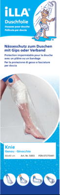 DUSCHFOLIEN Knie lang 80 cm - 5Stk