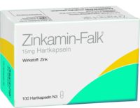 ZINKAMIN Falk 15 mg Hartkapseln - 100Stk - Selen & Zink