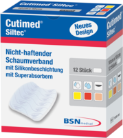 CUTIMED Siltec Schaumverb.5x6 cm nicht haftend - 12Stk