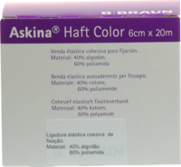 ASKINA Haftbinde Color 6 cmx20 m blau - 1Stk