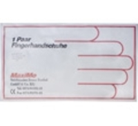 HANDSCHUHE Strick Baumwolle Gr. 7 Damen - 2Stk