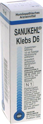 SANUKEHL Klebs D 6 Tropfen - 10ml