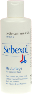 SEBEXOL Lotio cum urea 5% - 150ml - Pflege trockener Haut