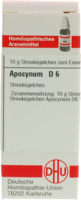 APOCYNUM D 6 Globuli - 10g - A - A