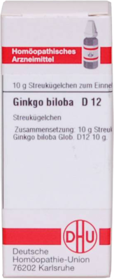 GINKGO BILOBA D 12 Globuli - 10g