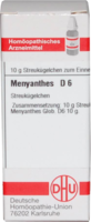 MENYANTHES D 6 Globuli - 10g
