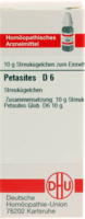 PETASITES D 6 Globuli - 10g