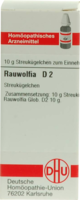 RAUWOLFIA D 2 Globuli - 10g