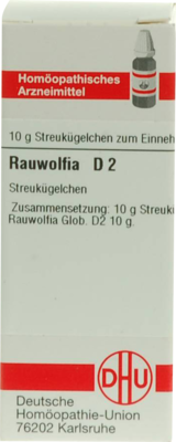 RAUWOLFIA D 2 Globuli - 10g