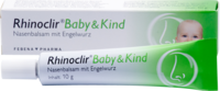 RHINOCLIR Baby & Kind Balsam - 10g - Nasenpräparate