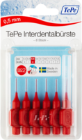 TEPE Interdentalbürste 0,5mm rot - 6Stk