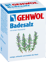 GEHWOL Rosmarin Badesalz Portionsbeutel - 10X25g - Hautpflege