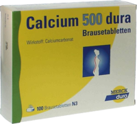 CALCIUM 500 dura Brausetabletten - 100Stk