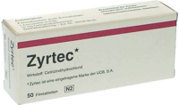 ZYRTEC 10 mg Filmtabletten - 50Stk