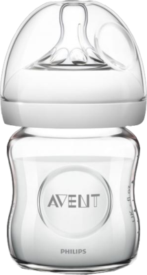 AVENT Flasche 120 ml Glas Naturnah - 1Stk