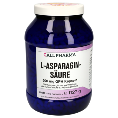 L-ASPARAGINSÄURE 500 mg GPH Kapseln - 1750Stk
