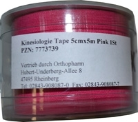 KINESIOLOGIE Tape 5 cmx5 m pink - 1Stk