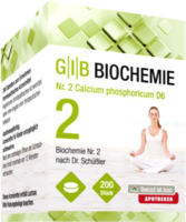 GIB Biochemie Nr.2 Calcium phosphoric.D 6 Tabl. - 200Stk