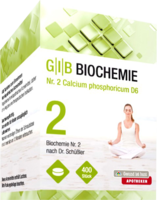 GIB Biochemie Nr.2 Calcium phosphoric.D 6 Tabl. - 400Stk