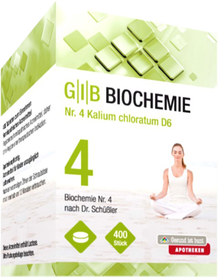 GIB Biochemie Nr.4 Kalium chloratum D 6 Tabletten - 400Stk
