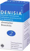 DENISIA 2 chronische Bronchitis Tabletten - 80Stk