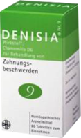 DENISIA 9 Zahnungsbeschwerden Tabletten - 80Stk