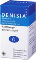 DENISIA 6 Atemwegserkrankungen Tabletten - 80Stk