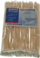 WATTESTÄBCHEN Holz 23 cm mit Wattekopf - 100Stk