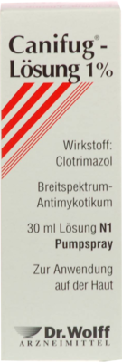 CANIFUG Lösung 1% - 30ml - Haut - & Nagelpilz