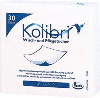 KOLIBRI Wisch- und Pflegetuch 36x40cm - 30Stk