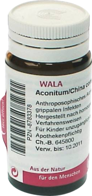 ACONITUM/CHINA comp.Globuli - 20g