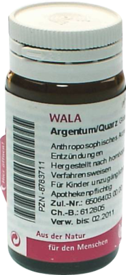 ARGENTUM/QUARZ Globuli - 20g