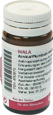 ARNICA/PLUMBUM mellitum Globuli - 20g