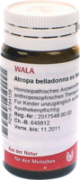 ATROPA belladonna ex Herba D 6 Globuli - 20g