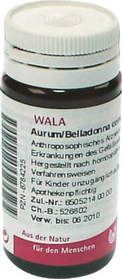 AURUM/BELLADONNA comp.Globuli - 20g