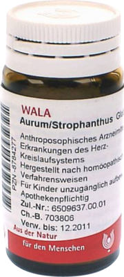 AURUM/STROPHANTHUS Globuli - 20g